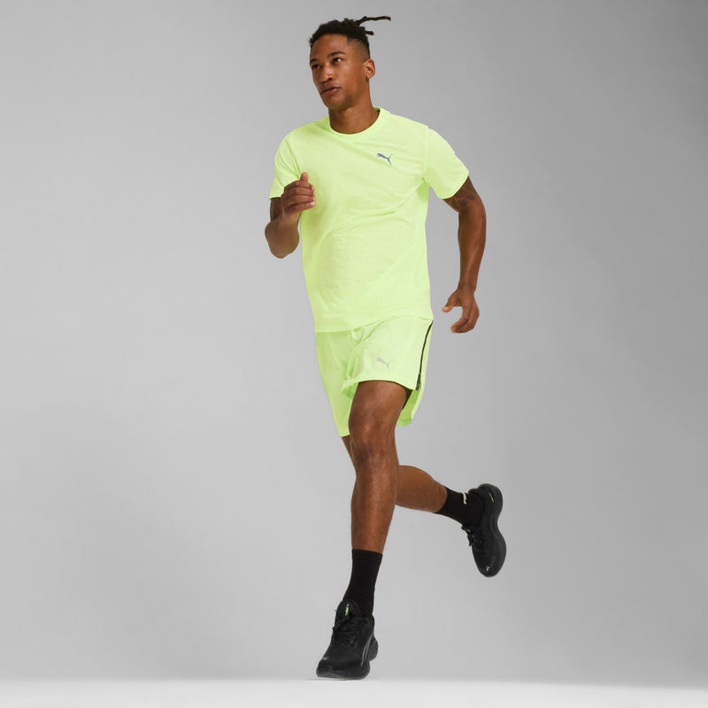 PUMA Graphic Mens Yellow T-Shirt - Image 3